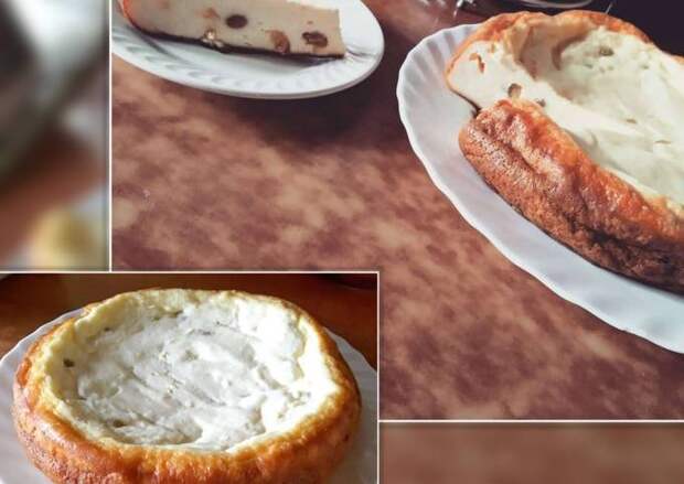 Творожная запеканка с изюмом в мультиварке 🤤 основное фото рецепта