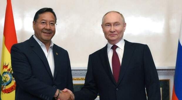 Путин провел переговоры с президентом Боливии Луисом Арсе