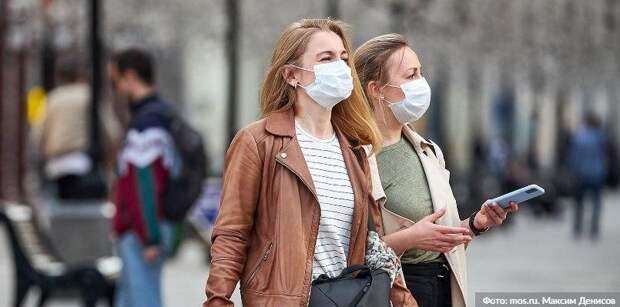 Почти 60 посетителей трех ТРЦ в Москве оштрафовали за отсутствие масок Фото: М. Денисов mos.ru