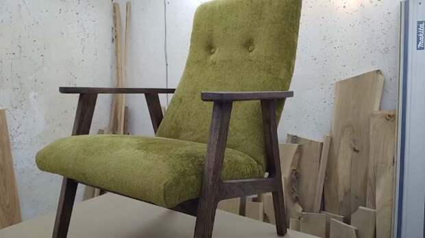 Как превратить старое советское кресло в стильный предмет интерьера