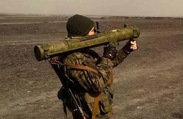 Огнеметчики на первой чеченской войне