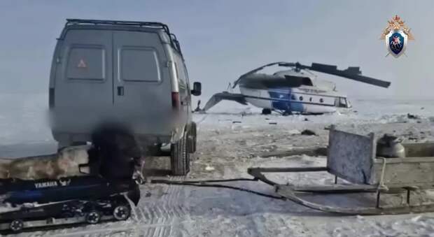 Стало известно о выживших при жесткой посадке вертолета Ми-8 на Ямале