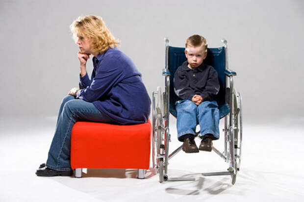 Картинки по запросу женщина и ребенок инвалид