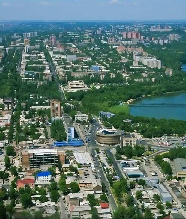 Донецк с высоты птичьего полета. 2007 год. https://t.me/webmoney_dn/312879