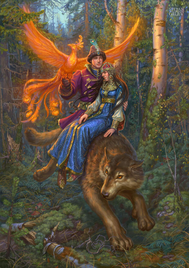 Художник-славянист Степан Гилев. Художник-иллюстратор.