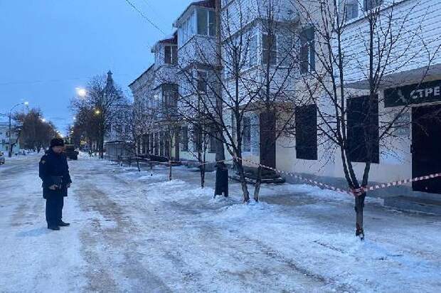 В Мичуринске на девушку упала наледь с крыши