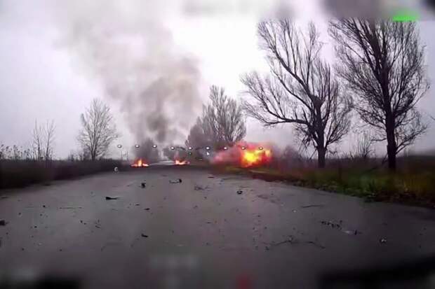 Появилось видео боя FPV-ждуна с сухопутным роботом ВСУ