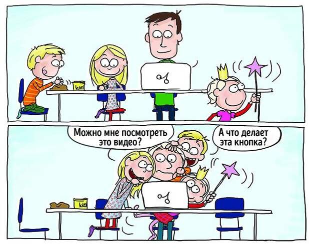 Родительские будни в комиксах Элизабет Тон (16 картинок)