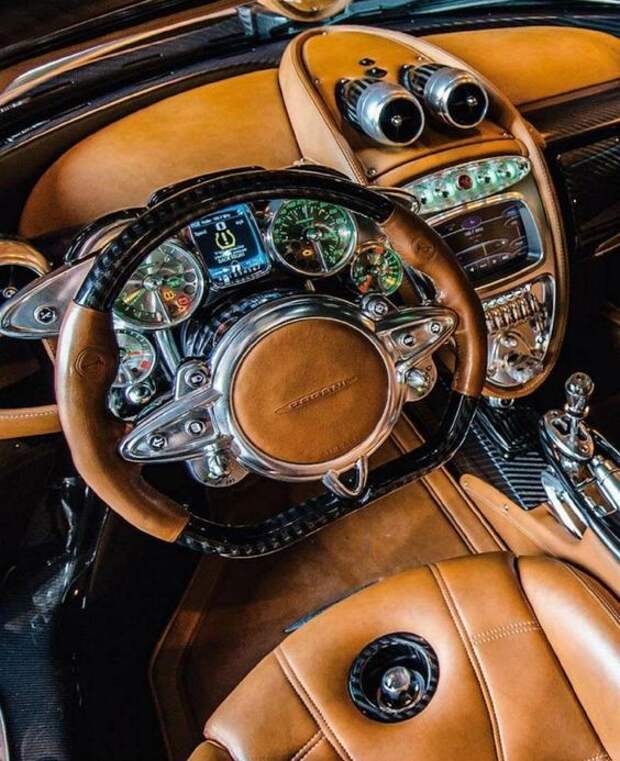 И немного современной всячиный - Pagani Huayra Шикарно, авто, искусство, салоны