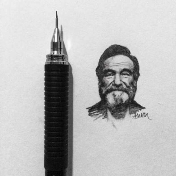 Крошечные рисунки от художника Ашиша Пателя