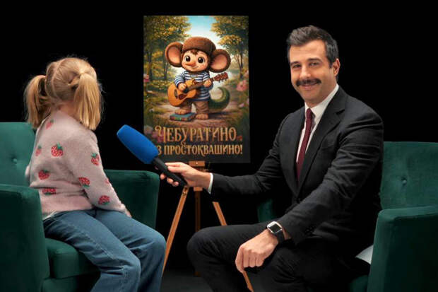 Телеведущий Ургант сгенерировал "Чебуратино из Простоквашино"