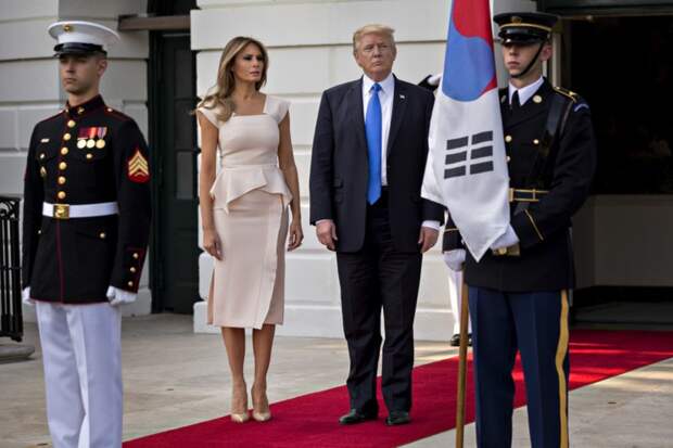 мелания трамп стиль