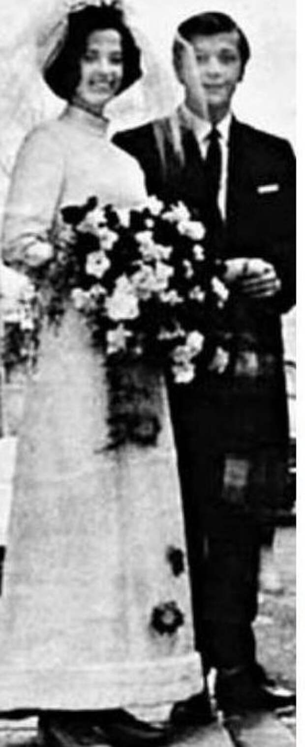 Михаил Задорнов и Велта Калнберзина, 1971 актеры, звезды, знаменитости, политики, свадьба, эстрада