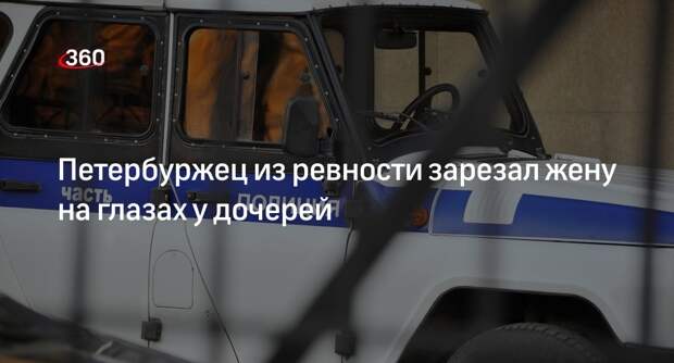 МВД: петербуржец зарезал жену из ревности