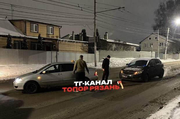 Пьяный водитель врезался в такси в Рязани — соцсети