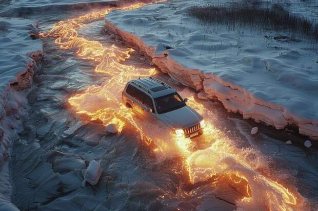 Конфликт на Кубани обернулся угоном и поджогом автомобиля