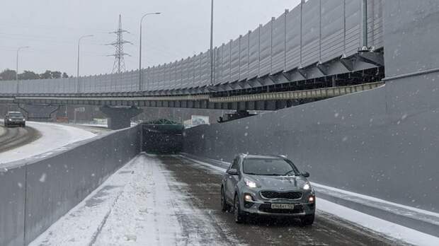 Туннель открыт, машины поехали. Как выглядит развязка на Змеиногорском тракте в Барнауле