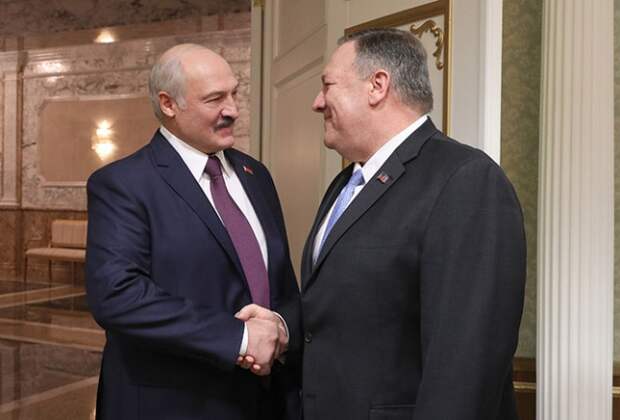 Встреча Александра Лукашенко с Государственным секретарем США Майклом Помпео. 1 февраля 2020 года 