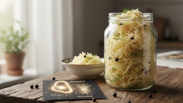 Диетолог Белоусова: квашеная капуста — хороший источник клетчатки и витамина С