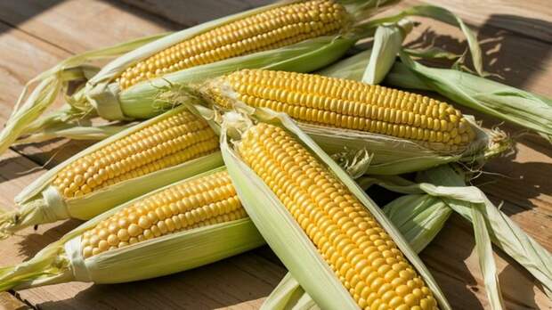 Кукуруза на столе / Фото: Kandinsky