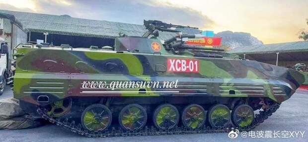 Собственная версия БМП-1, под названием XCB-01 появилась во Вьетнаме