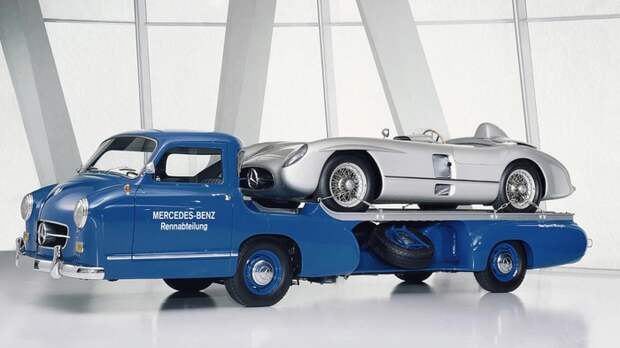 Mercedes-Benz Renntransporter мог двигаться со скоростью 200 км в час/ Фото: drive2.ru