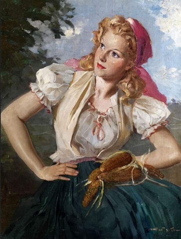 художник Мария Жанто (Maria Szantho) картины – 03