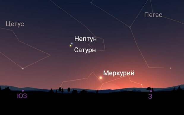 В небе над Рязанью можно увидеть «неуловимый» Меркурий