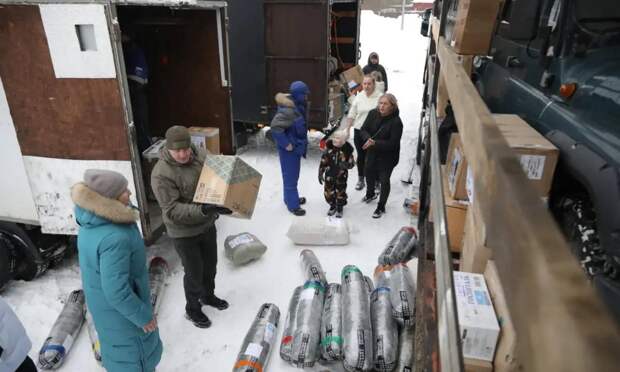 Из Архангельской области отправили новую партию гуманитарной помощи в зону СВО