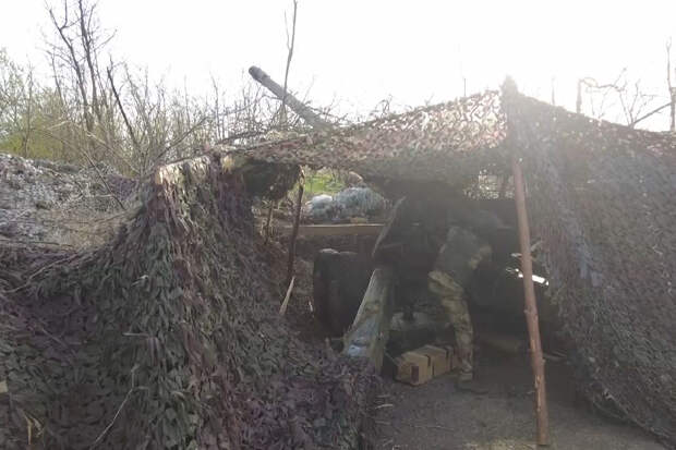 Расчеты гаубиц «Гиацинт-Б» артиллерийского соединения группировки «Днепр» с начала мая уничтожили более 10 единиц крупнокалиберного вооружения ВСУ в Запорожской области