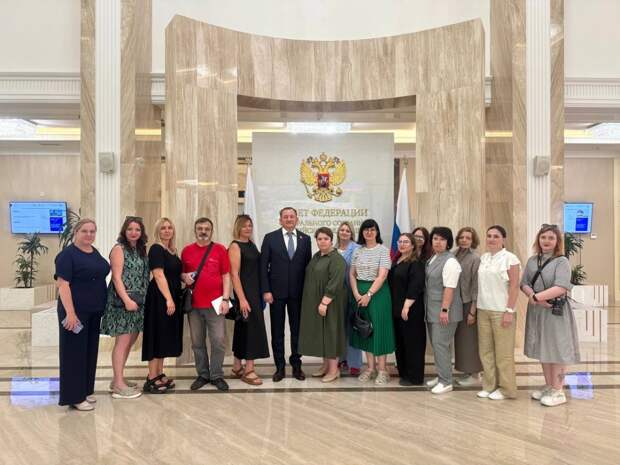 Сенатор Борщев встретился с журналистами в Совете Федерации