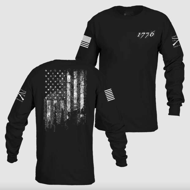 Grunt Style 1776 Flag Long Sleeve