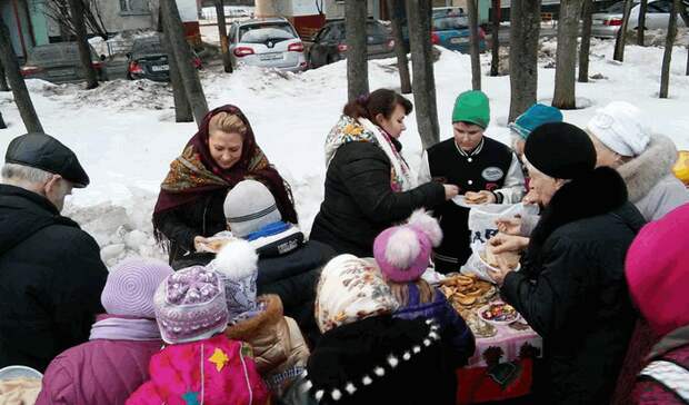 Масленицу отметили в районе Чертаново Центральное