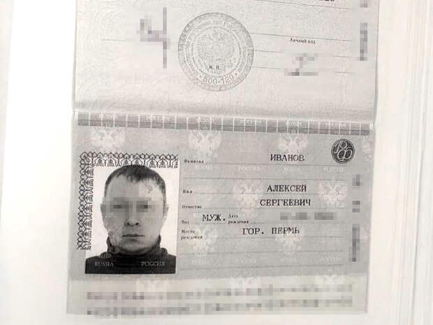 Фото паспорта предоставлено Телеканалу ЦГ