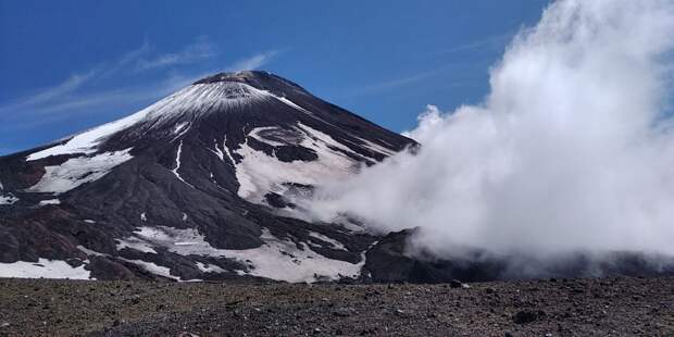 Шторм в Антарктиде заблокировал российскую экспедицию на склоне вулкана Сидли