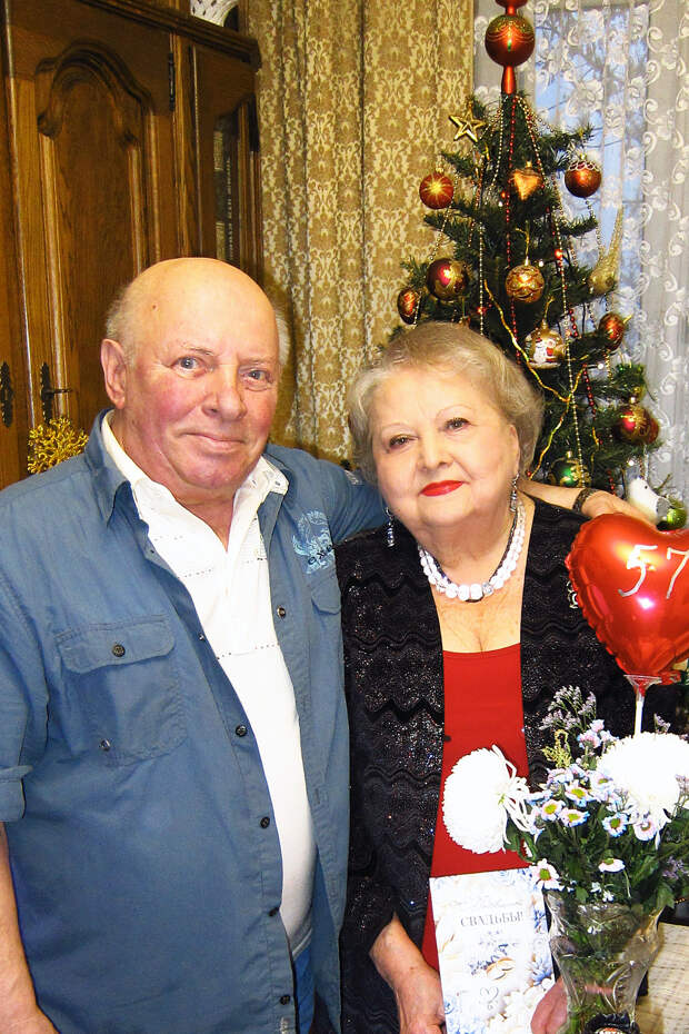 Родители! 57 лет вместе. «Алюминиевая свадьба» Люблю вас!