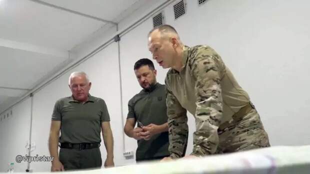 Зеленский и Сырский якобы посетили район Сумщины вблизи с границей Курской