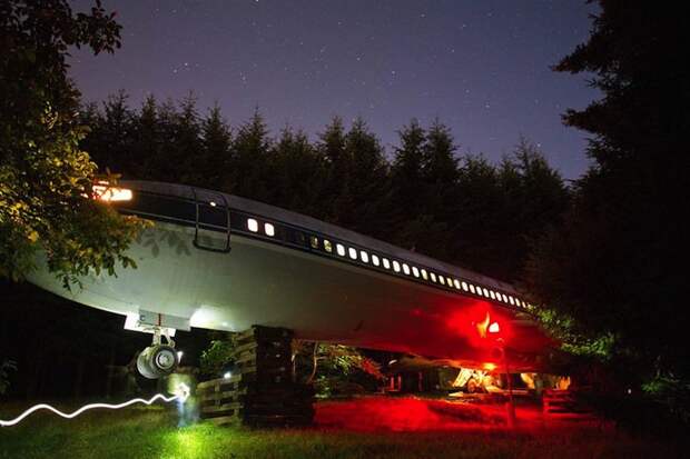 Жилой дом из Boeing 727