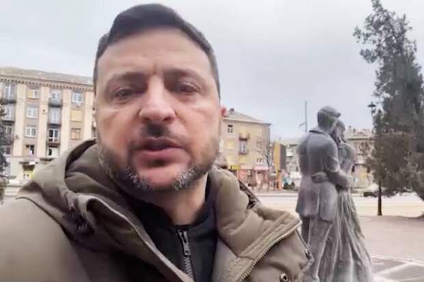 Зеленский приехал на Донбасс