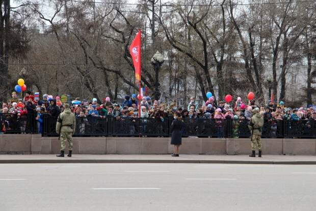 Иркутск отпраздновал День Победы. Фоторепортаж