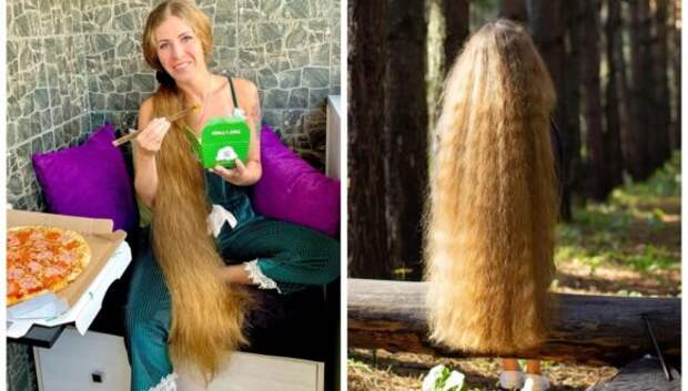 Коса моя — краса моя: россиянка с невероятно длинными волосами стала звездой соцсетей