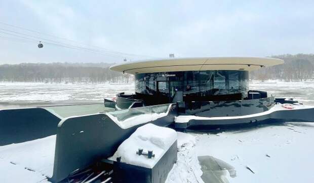 Причал Лужники будущего четвертого маршрута электросудов установили в столице