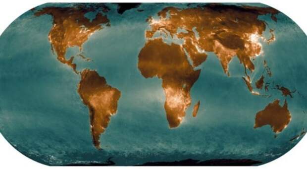 Представлена свежая карта выбросов диоксида азота в атмосферу