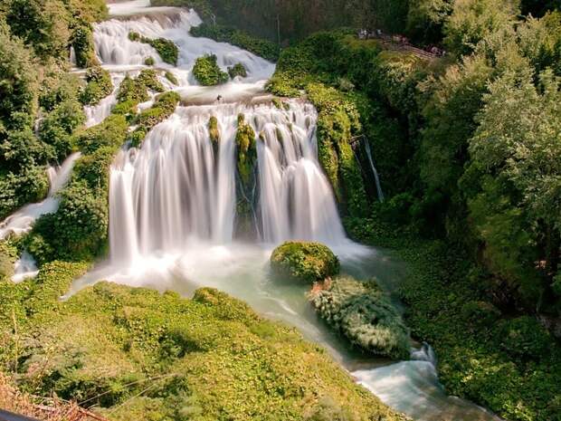 Водопад Марморе: рукотворное чудо, которое создали еще древние римляне