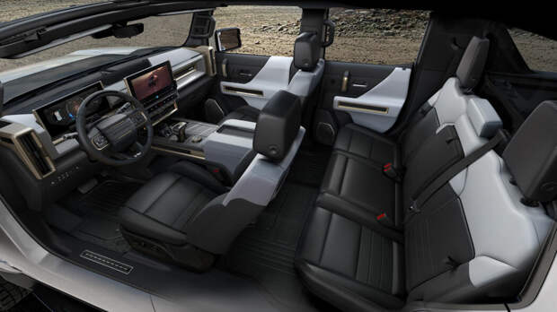 GMC Hummer EV показал себя как 1000-сильный, 350-мильный, быстро заряжающийся ЗВЕРЬ!