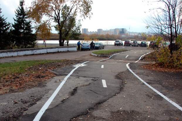 Тяжела и неказиста жизнь велосипедиста