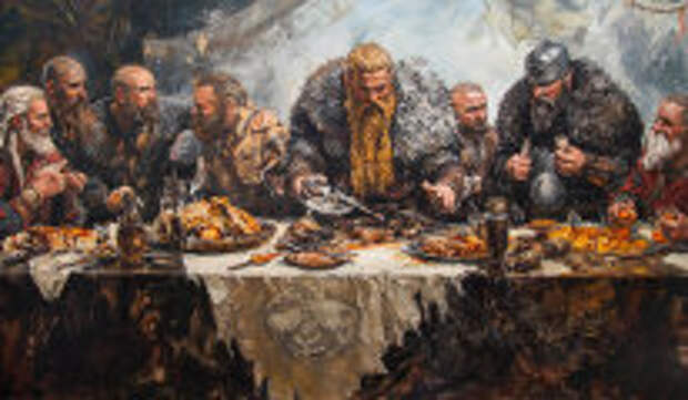 История и археология: Как пировали суровые викинги и какие экзотические блюда ели северные воины