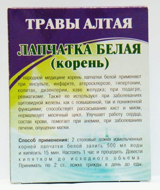 Лапчатка белая в народной медицине