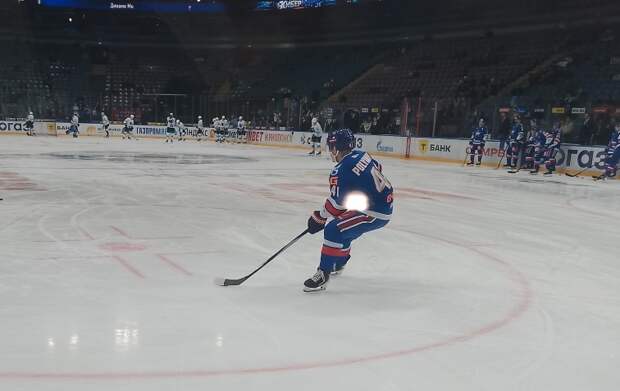 Нападающий СКА Поляков стал лучшим новичком недели в КХЛ