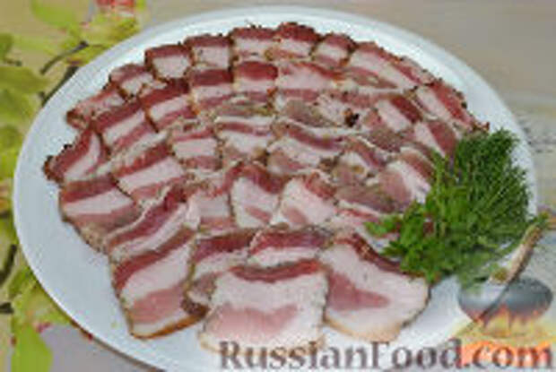 Фото к рецепту: Соленое сало